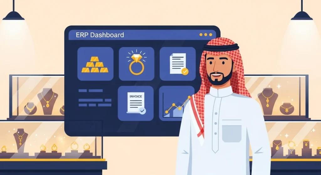 برنامج حسابات محلات دهب