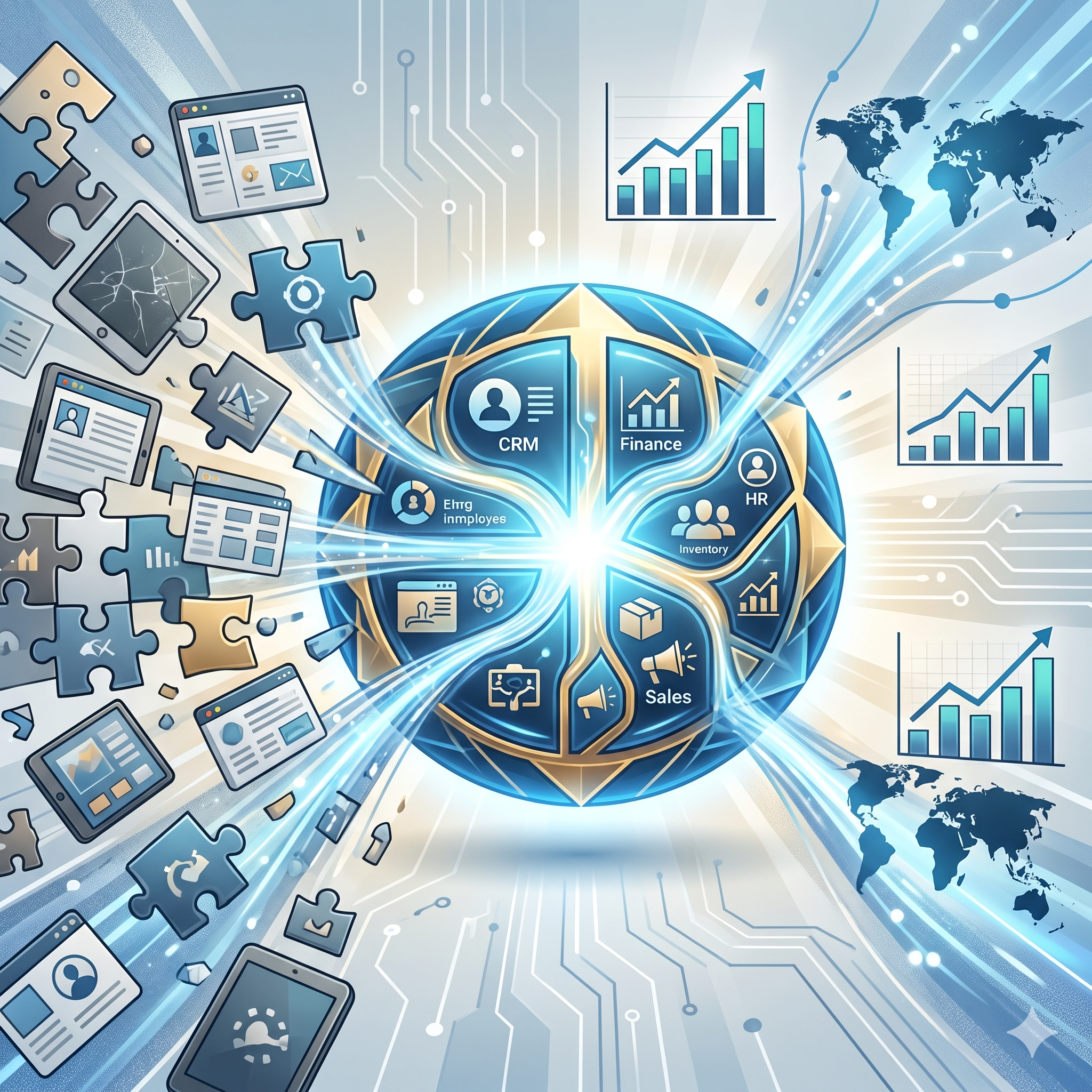 نظام ERP الشامل لتجارة المجوهرات
