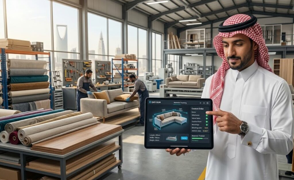 furniture sizing management